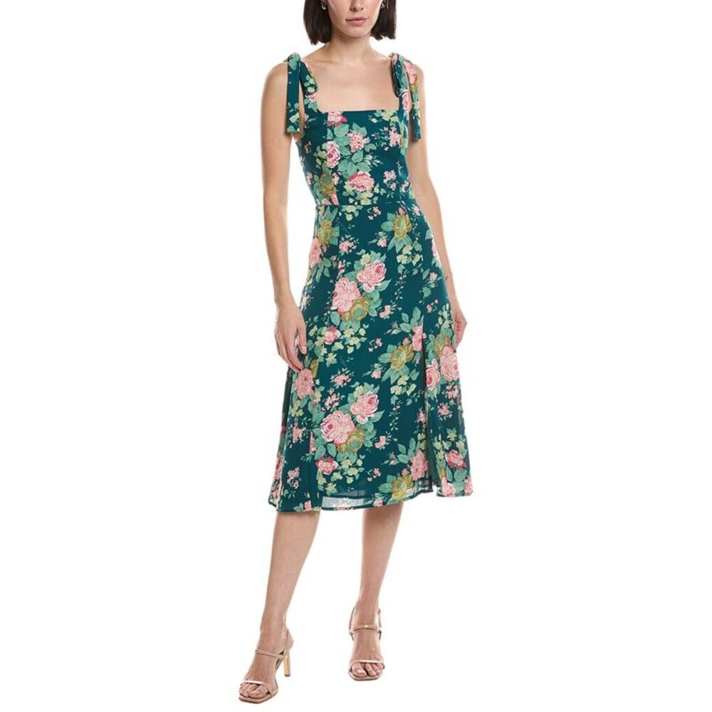 Hl Affair Womens  Sleeveless Midi Dress